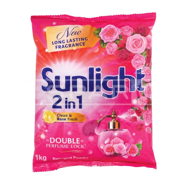 Sunlight Detergent Powder Lemon & Rose 1Kg Household Items